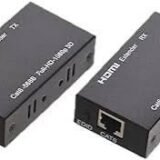 موسع إشارة HDMI حتى 60 متر عبر كابل الشبكة CAT6/7 - دقة Full HD 1080P