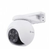 كاميرا EZVIZ H80f الذكية المتحركة - دقة 4K الفائقة وحماية بانورامية شاملة 360 درجة