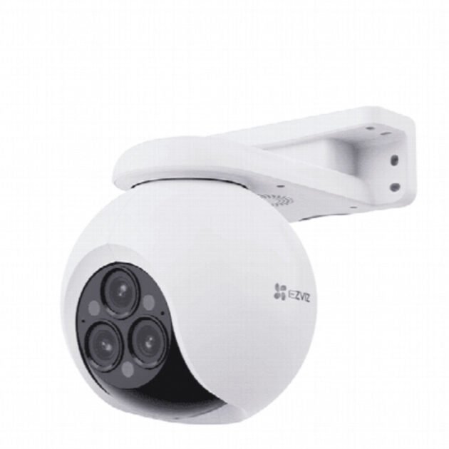 كاميرا EZVIZ H80f الذكية المتحركة - دقة 4K الفائقة وحماية بانورامية شاملة 360 درجة