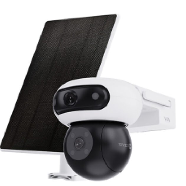 كاميرا EZVIZ CB90 اللاسلكية بالكامل - دقة 4K وحماية 360 درجة تعمل بالبطارية والطاقة الشمسية